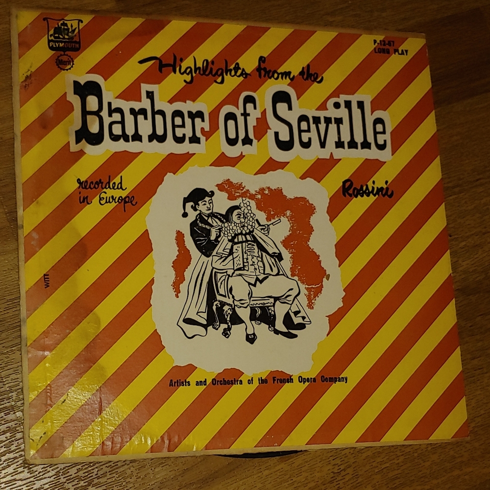 Barber of Seville vinyl record
